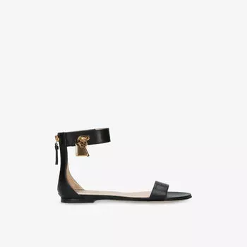 Сандалии плоские Tom Ford Padlock, черный