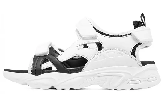 Сандалии Пляжные сандалии Мужские Белые/черные Skechers