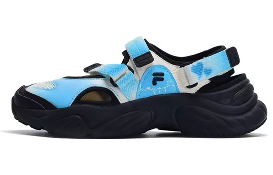 Сандалии пляжные женские Conch синего цвета Fila Fusion