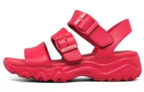 Сандалии пляжные женские серии D"LITES, красные Skechers