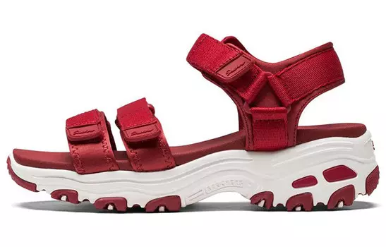 Сандалии пляжные женские серии D"LITES, красные Skechers