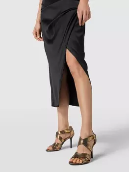 Сандалии подержанного вида, модель "GISELLA" Lauren Ralph Lauren, золото