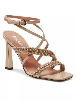 Сандалии Pollini, бежевый