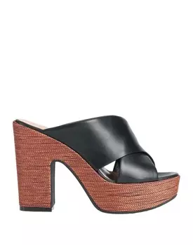 Сандалии Pollini, черный