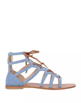 Сандалии Pollini, пастельный синий