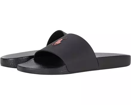 Сандалии Polo Ralph Lauren Polo Slide, цвет Black/Red