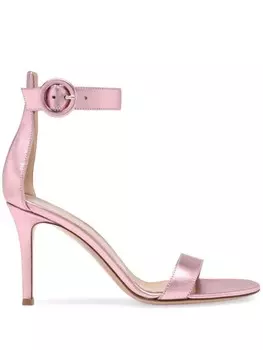 Сандалии Portofino 85 мм Gianvito Rossi, розовый