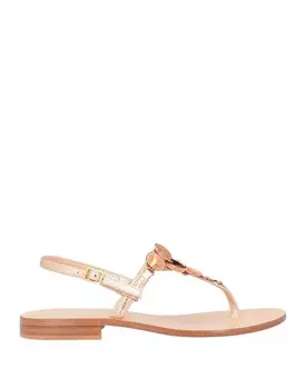 Сандалии Positano, розовое золото