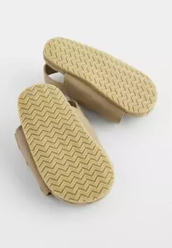 Сандалии PRAM DOUBLE BUCKLE, REGULAR FIT Next, бежевый