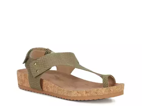 Сандалии Preston Wedge Sandal Ros Hommerson, оливково-зеленый