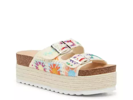 Сандалии Pretends Platform Sandal Dirty Laundry, цвет naturalivory_multicolor