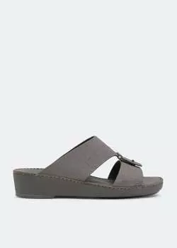 Сандалии PRIVATE COLLECTION Cinghia Sacoche sandals, серый