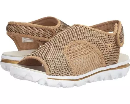 Сандалии Propet TravelActiv SS, цвет Gold/Black