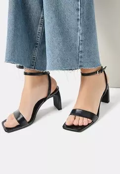 Сандалии Pull&Bear, черный