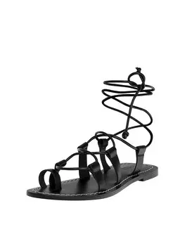 Сандалии Pull&Bear, черный