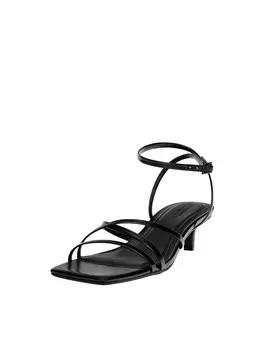 Сандалии Pull&Bear Strap Sandals, черный