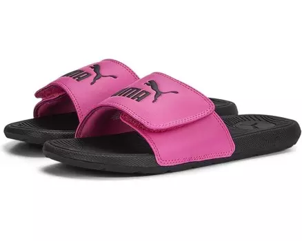 Сандалии PUMA Kids Cool Cat 2.0 BX Hook-and-Loop, цвет Glowing Pink/Vivid Violet