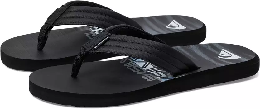 Сандалии Quiksilver Carver Print, цвет Blue/Black/Blue 1