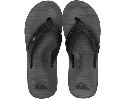 Сандалии Quiksilver Carver Squish, цвет Black/Grey/Black
