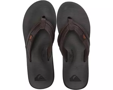 Сандалии Quiksilver Carver Squish, цвет Brown/Black/Brown