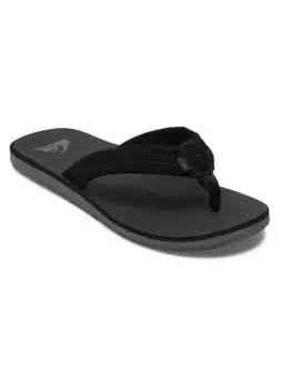 Сандалии Quiksilver "Carver Suede Core", черный