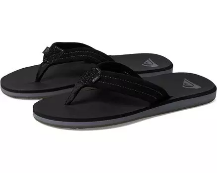 Сандалии Quiksilver Carver Suede Core, цвет Black 1
