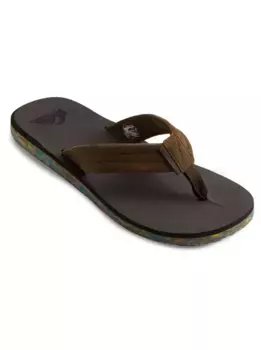 Сандалии Quiksilver "Carver Suede Recycled", цвет Brown 2