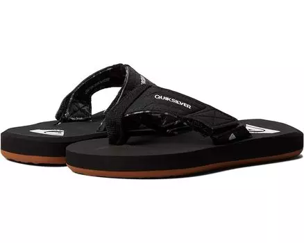 Сандалии Quiksilver Carver Switch Youth, цвет Black/Black/Brown