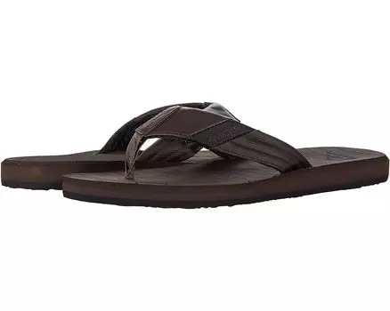 Сандалии Quiksilver Carver Tropics II, цвет Brown/Brown/Black