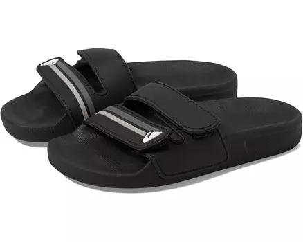 Сандалии Quiksilver Kids Rivi Double Adjust, черный