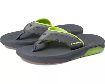 Сандалии Quiksilver Mathodic Recovery, цвет Grey/Black/Green