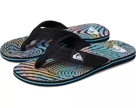 Сандалии Quiksilver Molokai Layback II, цвет Black/Pink/Blue