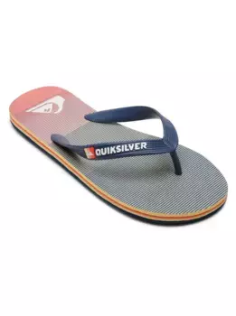 Сандалии Quiksilver "Molokai Massive", цвет Blue/Blue/Orange