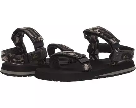 Сандалии Quiksilver Monkey Caged, цвет Green/Black/Green