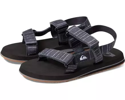 Сандалии Quiksilver Monkey Caged II, цвет Grey/Grey/Black