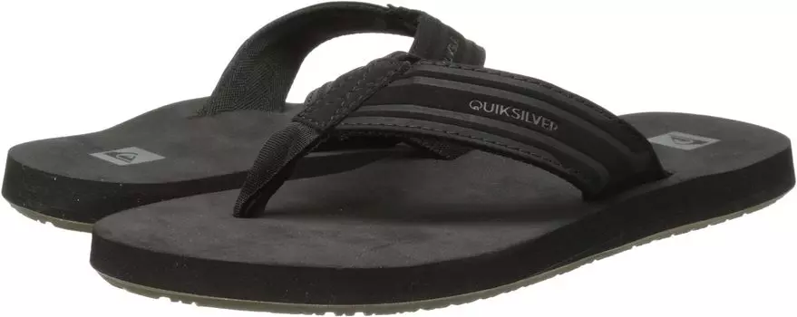 Сандалии Quiksilver Monkey Wrench, цвет Black/Black/Brown