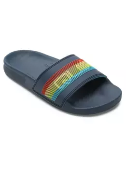 Сандалии Quiksilver "Rivi Wordmark", синий