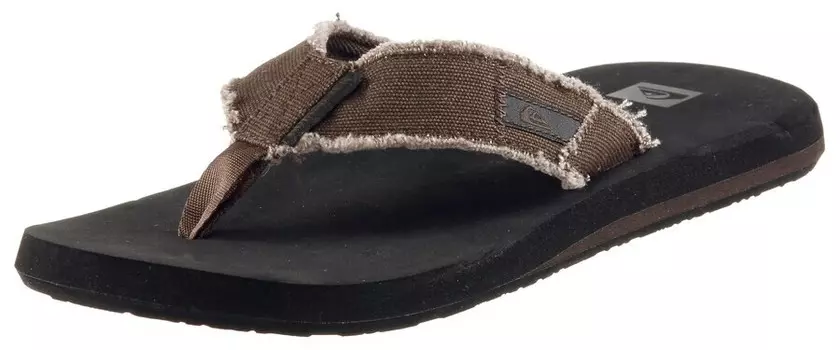 Сандалии QUIKSILVER T-Bar Sandals Monkey Abiss, темно-коричневый