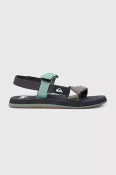 Сандалии Quiksilver, зеленый