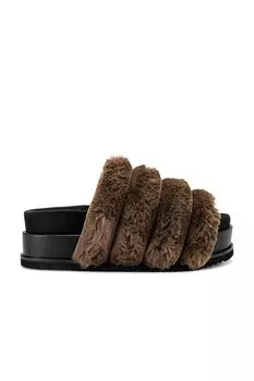 Сандалии R0AM Bunny Stack, хаки