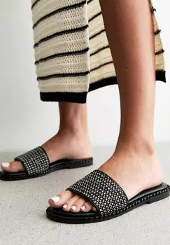 Сандалии RAFFIA STRAP New Look, черный