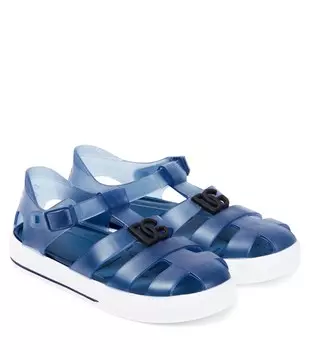 Сандалии Ragnetto из ПВХ Dolce&Gabbana, синий