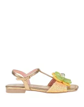 Сандалии Ras, желтый