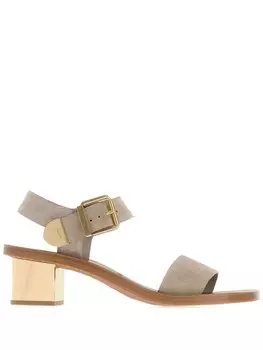 Сандалии Rebecca 40 мм Chlo, серый