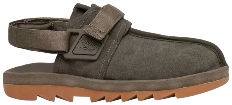 Сандалии Reebok Beatnik Sandal 'Army Green Gum', зеленый