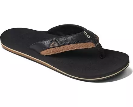 Сандалии Reef Cushion Dawn, цвет Black/Tan
