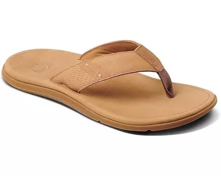 Сандалии Reef Leather Santa Ana, цвет Tan