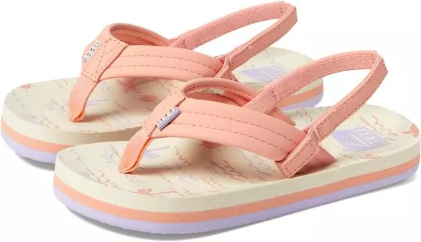 Сандалии Reef Little Ahi, цвет Vintage Oasis