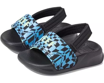 Сандалии Reef Little One Slide, цвет Swell Checkers