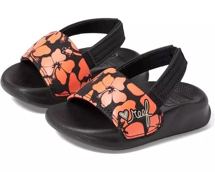 Сандалии Reef Reef Little One Slide Sandal, цвет Hibiscus Coral